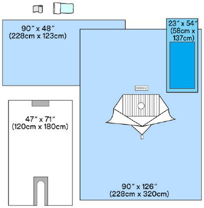 Picture of Orthopedic Drape Pack 3M™ Steri-Drape™1095