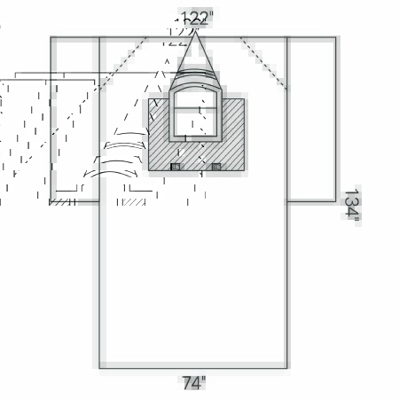 Picture of Neurology Drape Craniotomy Drape 122 W X 74W X 134 L Inch Sterile89062
