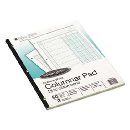 Picture of Accounting Pad, Three Eight-Unit Columns, 8-1/2 x 11, 50-Sheet PadWLJ-G7203A