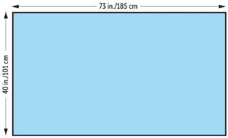 Picture of General Purpose Drape Medium Drape 40 W X 73 L Inch NonSterile47619NS