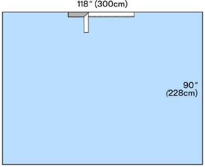 Picture of Surgical Drape 3M™ Steri-Drape™ Drape Sheet 89 X 118 Inch9090
