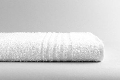 Picture of Bath Towel 22 X 46 Inch Cotton / Polyester White Reusable40143100