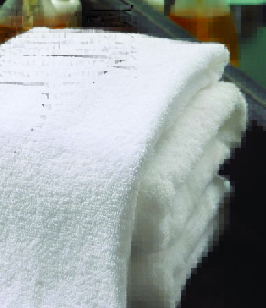 Picture of Bath Towel 20 X 40 Inch Cotton Terry Cloth White Reusable40525420