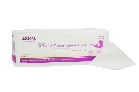 Picture of Esthetic Spa Wipe DUKAL Reflections™ 4 X 4 Inch White Disposable900310