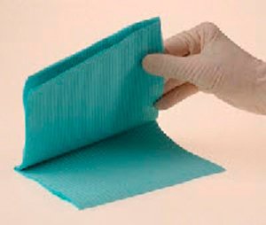 Picture of Procedure Towel Econoback® 13 W X 19 L Inch Blue NonSterileWEXBL