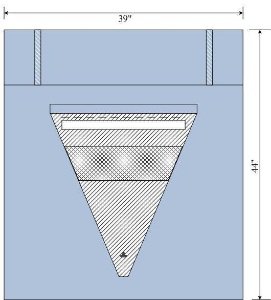 Picture of Obstetrics / Gynecology Drape Under Buttocks Drape with Pouch 39 W X 44 L Inch Sterile19147