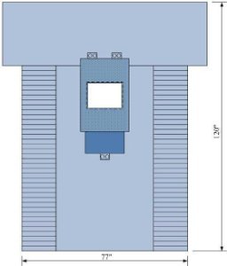 Picture of Surgical Drape Chest and Breast Drape 77 W X 120 L Inch Sterile19169