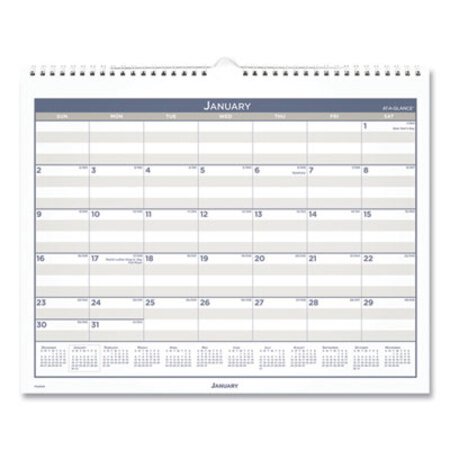 Picture of Multi Schedule Wall Calendar, 15 x 12, 2022AAG-PM22MS28