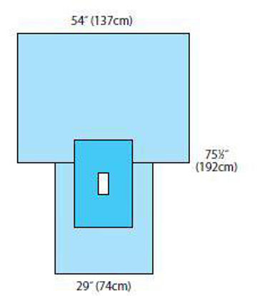 Picture of PERI/GYN PACK, TIBURON (10/CS)29276