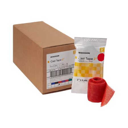 Picture of Cast Tape McKesson 2 Inch X 12 Foot Fiberglass Red115-2R