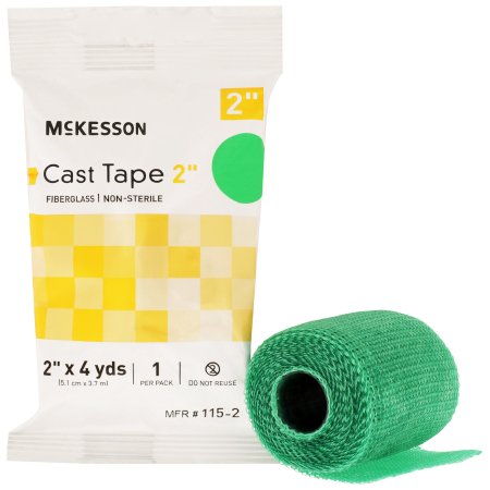 Picture of Cast Tape McKesson 2 Inch X 12 Foot Fiberglass Green115-2G