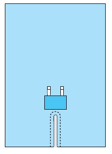 Picture of DRAPE, EENT SPLIT SHEET (8/CS)9447