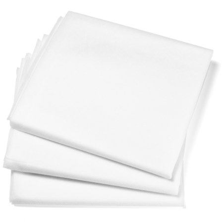 Picture of Message Table Sheet Set Flat 36 X 72 Inch White DisposableSPA-71