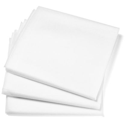 Picture of Message Table Sheet Set Flat 36 X 72 Inch White DisposableSPA-71