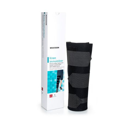 Picture of Knee Immobilizer McKesson One Size Fits Most Elastic Contact Strap Up to 29 Inch Thigh Circumference 16 Inch Length Left or Right Knee155-79-96016
