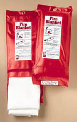 Picture of Fire Blanket 4 W X 4 L Foot FiberglassS47560A