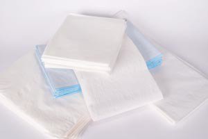 Picture of Stretcher Sheet Tidi® Everyday Flat 30 W X 48 L Inch White Tissue / Poly / Polyethylene Film Disposable918211
