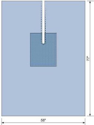 Picture of Surgical Drape Split Sheet 58 W X 77 L Inch Sterile19163SMS