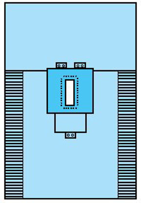 Picture of Abdominal Drape Laparotomy Drape 77 W X 121-1/2 L Inch Sterile29411