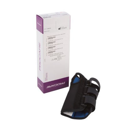 Picture of Wrist Brace ProCare® ComfortFORM™ Aluminum / Foam / Lycra® / Plastic / Velcro® Right Hand Black Medium79-87285