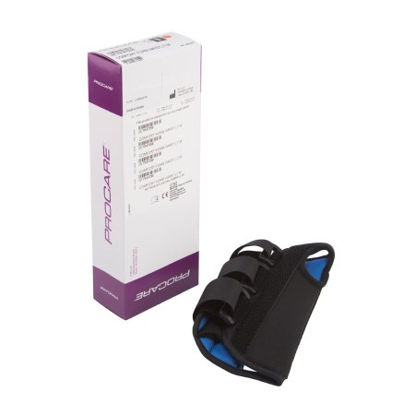 Picture of Wrist Brace ProCare® ComfortFORM™ Aluminum / Foam / Lycra® / Plastic / Velcro® Left Hand Black Medium79-87295