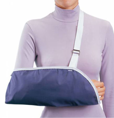 Picture of Arm Sling Procare® Clinic Hook and Loop Strap / Slide Buckle Closure Large79-84027