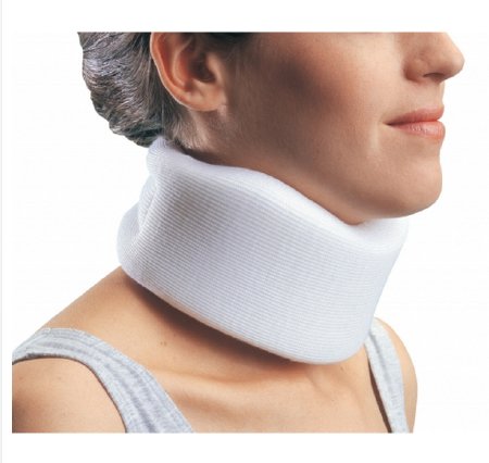 Picture of Cervical Collar ProCare® Universal Contoured / Medium Density Adult One Size Fits Most One-Piece 3 Inch Height 24 Inch Length 10-1/2 to 24 Inch Neck Circumference79-83500