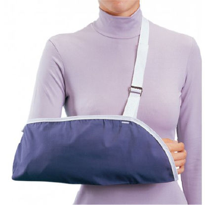 Picture of Arm Sling Procare® Clinic Hook and Loop Strap / Slide Buckle Closure Medium79-84025