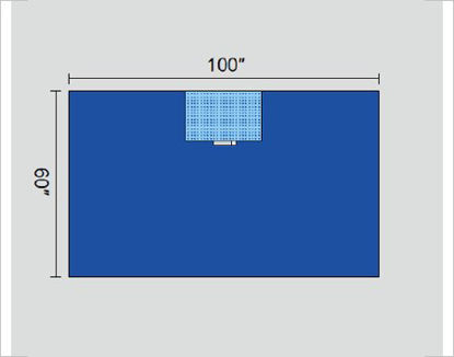 Picture of Orthopedic Drape Orthopedic Bar Drape 100 W X 60 L Inch Sterile1222-8720