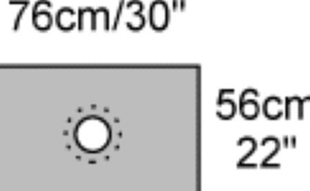 Picture of Surgical Drape Pediatric Directional Incision Drape 30 W X 22 L Inch Sterile9777