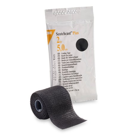 Picture of Cast Tape 3M™ Scotchcast™ Plus 2 Inch X 12 Foot Fiberglass / Resin Black82002A