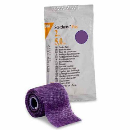 Picture of Cast Tape 3M™ Scotchcast™ Plus 2 Inch X 12 Foot Fiberglass / Resin Purple82002U