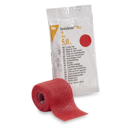 Picture of Cast Tape 3M™ Scotchcast™ Plus 2 Inch X 12 Foot Fiberglass / Resin Red82002R
