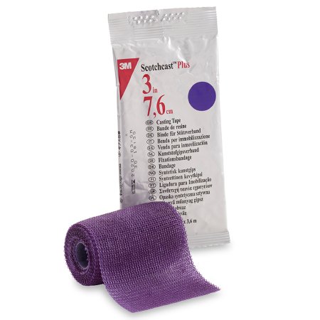 Picture of Cast Tape 3M™ Scotchcast™ Plus 3 Inch X 12 Foot Fiberglass / Resin Purple82003U