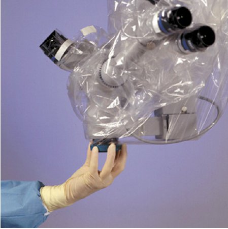 Picture of Microscope Drape Zeiss® MD 46 X 120 Inch Zeiss® MD Microscope (65 mm Lens)30-4838