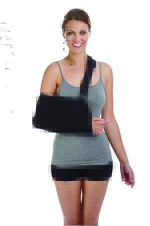 Picture of Arm Sling with Pad Procare® Deluxe Hook and Loop Strap Closure X-Small79-84002