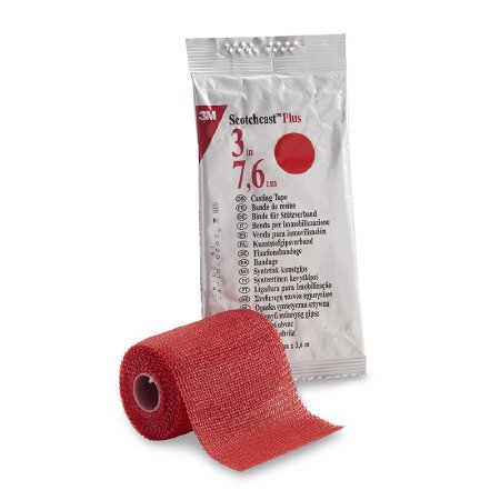 Picture of Cast Tape 3M™ Scotchcast™ Plus 3 Inch X 12 Foot Fiberglass / Resin Red82003R