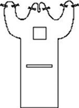 Picture of Microscope Drape VisionGuard™ 59 L X 40 W Inch OPMI® MD/CS/11, 111, ORL, PRO magis, OPMI® Neuro, Movena, Sensera, Pro Ergo, Pentero, and VISU 140/150/160/200/210306073-0000-000