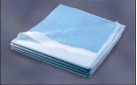 Picture of Stretcher Sheet Avalon® Flat 40 X 48 Inch Blue Tissue / Poly Disposable354