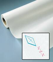 Picture of Stretcher Sheet Flat 40 X 84 Inch Blue Tissue / Poly / Tissue Disposable70334N