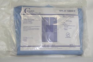 Picture of Orthopedic Drape Split Sheet 77 W X 108 L Inch19128