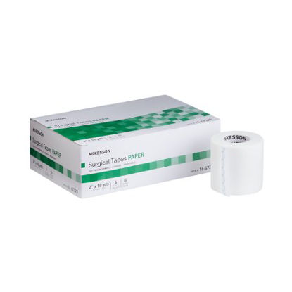 Picture of Medical Tape McKesson Air Permeable Paper 2 Inch X 10 Yard White NonSterile16-47320