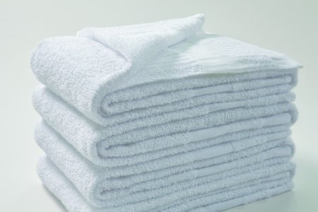 Picture of Bath Towel Room Ready for You® 24 X 50 Inch Cotton 86% / Polyester 14% White Reusable46450100