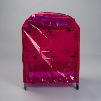 Picture of Containment Table Cover Tidishield® Transport 32 H X 16 to 18 W X 18 to 30 L Inch Ring Stand Cart5540RS