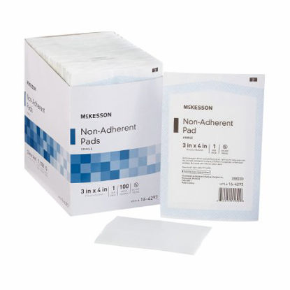 Picture of Non-Adherent Dressing McKesson Nylon / Polyester 3 X 4 Inch Sterile16-4293