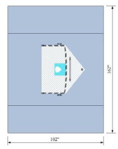 Picture of Orthopedic Drape Beach Chair Shoulder Drape 102 W X 162 L Inch Sterile19131