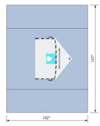 Picture of Orthopedic Drape Beach Chair Shoulder Drape 102 W X 162 L Inch Sterile19131