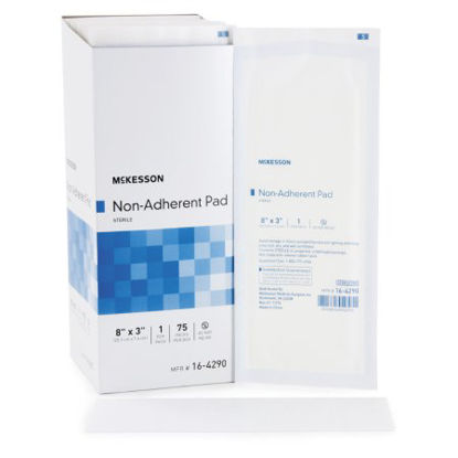 Picture of Non-Adherent Dressing McKesson Nylon / Polyester 3 X 8 Inch Sterile16-4290
