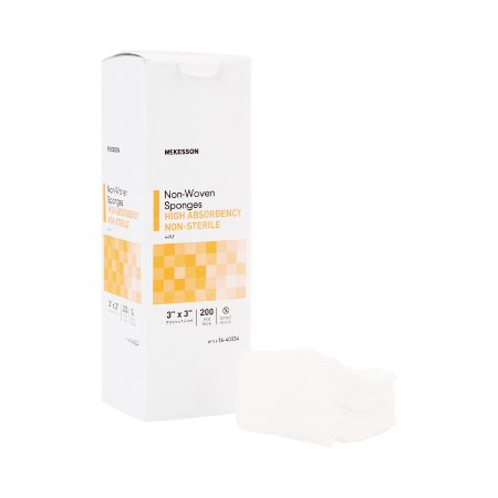 Picture of Nonwoven Sponge McKesson Polyester / Rayon 4-Ply 3 X 3 Inch Square NonSterile16-40334