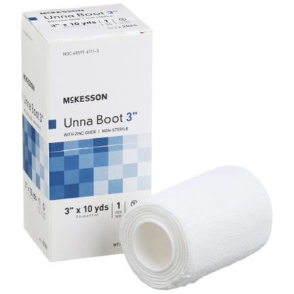 Picture of Unna Boot McKesson 3 Inch X 10 Yard Cotton Zinc Oxide NonSterile2066